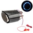 thumbnail image 1 of Punta de escape Universal para coche, tubo de escape llameante LED para piezas de motor de vehículo JShteea Accesorios para autos y motos, 1 of 7