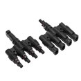 thumbnail image 1 of Conector solar en T, 2 piezas Conector de derivación solar Conector fotovoltaico Conector de derivación solar Ingeniería de precisión, 1 of 8