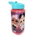 thumbnail image 1 of LOL Surprise Bouteille d'Eau Carrée, 18 Oz - Couvercle à Vis avec Paille à Rabat, 1 of 6