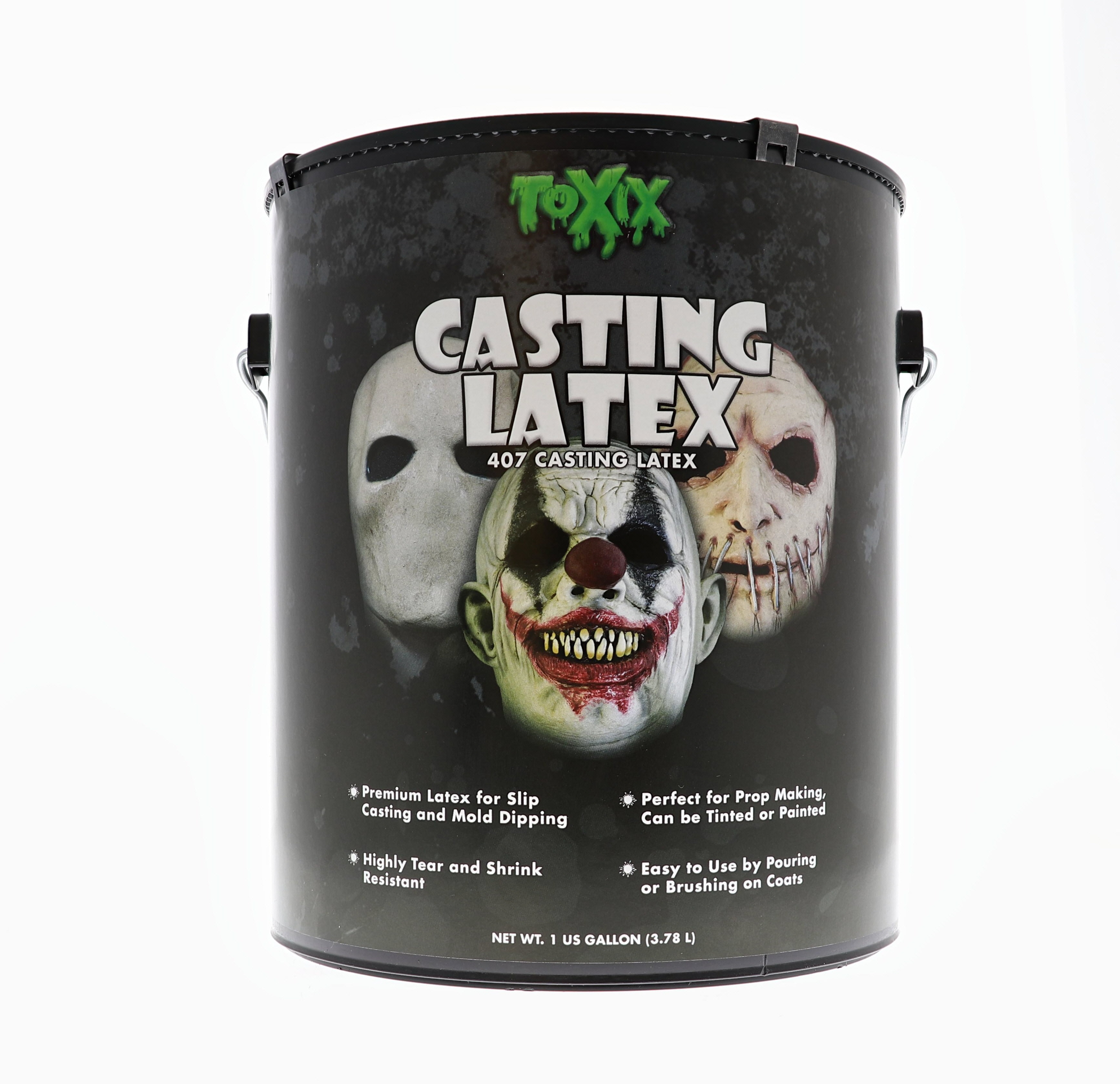 Casting Latex 1 Gallon Premium Latex for Prop Making, Easy Mold