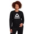 thumbnail image 2 of Reebok Women's and Women's Plus Sport Core Crewneck and Straight Leg Pant 2-Piece Set, Sizes XS-4X, 2 of 8