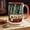 Black, variant on Christmas Camper Mug Mountain RV Camping Coffee Cup Winter Lake Scene Mug Holiday Camper G