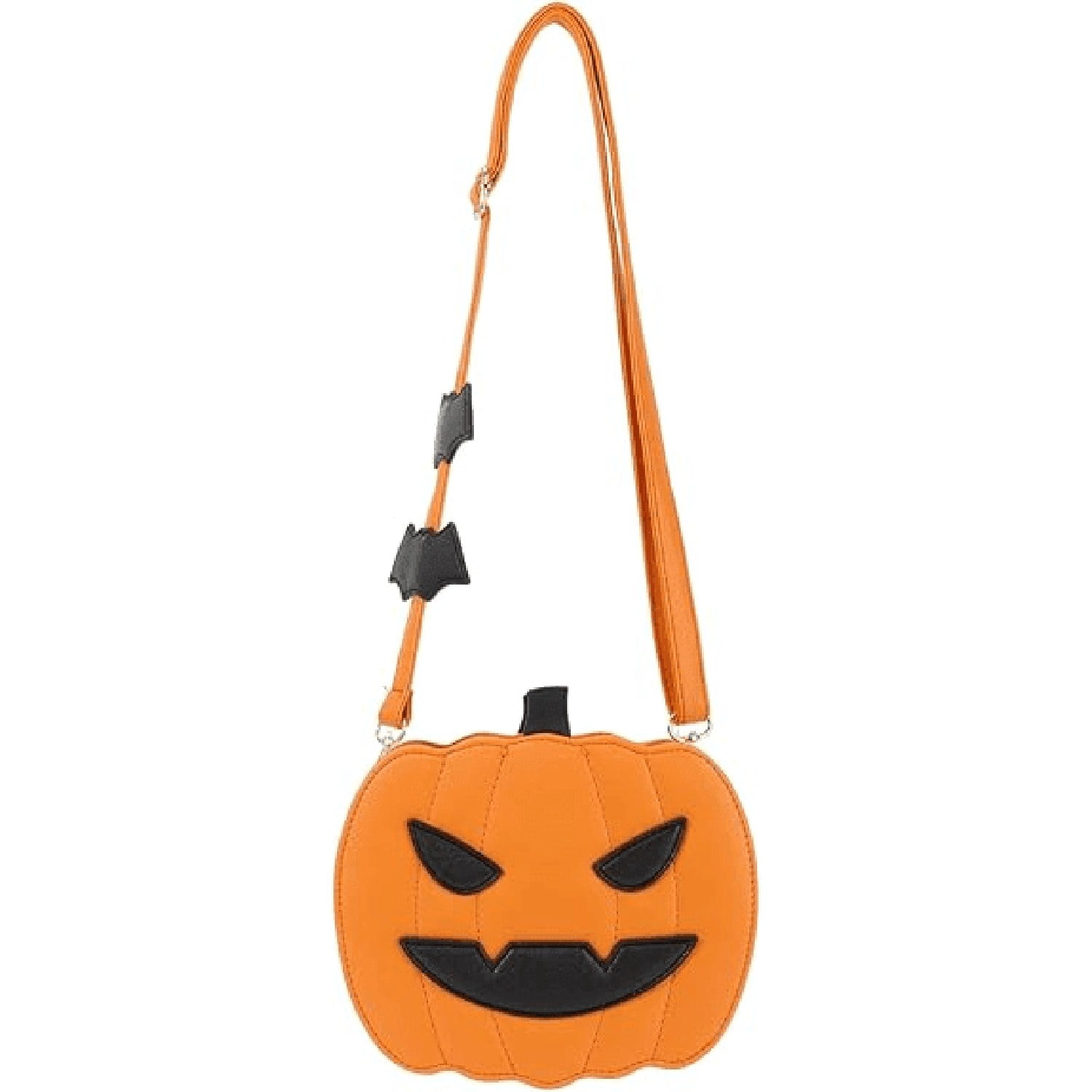 Halloween Pumpkin Crossbody Bag PU Leather Shoulder Purse for Women
