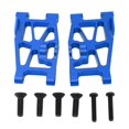 thumbnail image 1 of Bras de suspension avant et arrière RC, bras oscillant en alliage d'aluminium pour voitures télécommandées Losi Hammer Rey 1/10, bleu foncé, 1 of 4