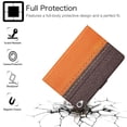 thumbnail image 2 of Allytech Tablet Case for Lenovo Tab Tab M10 10.1 Inch 3rd Gen 2022 (TB-328F), Premium PU Leather Flip Card Holder Anti-Scratch Auto Sleep Wake Case for Lenovo Tab Tab M10 TB-328F, Orange, 2 of 7