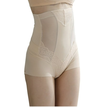 

Odeerbi Tummy Control Underwear for Women Abdominal Body Sculpting Corset Waist Lifting Hip Shapewear Beige
