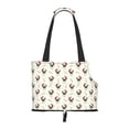thumbnail image 2 of Xecao Christmas Pug Dog for Cat Carrier Small Dog Handbag: The Ideal Travel Companion for Your Pet, 2 of 8