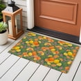 thumbnail image 5 of Orange Lemons 2'x3' Washable Rug, Summer Botanical Elegant Pastoral Watercolor Non-Slip Soft Doormat Area Rugs for Entrance Bathroom Bedsides, Carpet for Kitchen Bedroom, Entryway Floor Mat, 5 of 9