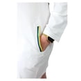 thumbnail image 2 of Womens 3X White Mardi Gras Dress Purple Green Gold Chest Stripe Pockets, 2 of 2