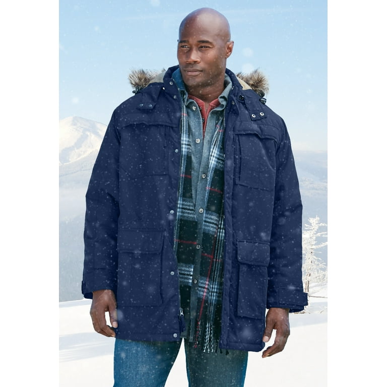 Winter Coats & Jackets: Men's Big & Tall Outerwear