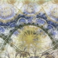 thumbnail image 2 of Burghardt, James 12x12 Gold Ornate Wood Framed with Double Matting Museum Art Print Titled - Bedouin Map III, 2 of 4