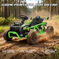 thumbnail image 3 of 36V Ride on Car for Big Kids Aged 6+, SHINPT Electric Ride on Car with 2x250W Motor, Powered Ride on Toys with Rear Wheel Spring Suspension, Bluetooth, Music, Kids Electric Vehicle for Gift, 3 of 9