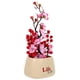 thumbnail image 5 of KAKOWELY Árbol de la fortuna artificial, fruta de escritorio, flor de ciruelo artificial en maceta, decoración en maceta, 5 of 5