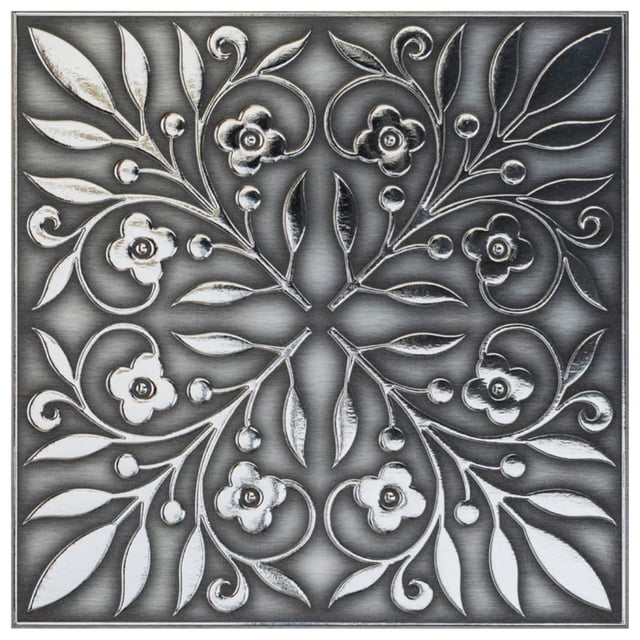 Azulejos adhesivos de papel tapiz Main Street 20 x 20 cm, paquete de 24