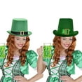 thumbnail image 5 of SwiftWear St. Patrick's Day Hat with Metal Buckle, Green Top Hat for Saint Patricks Costume for Irish Party Parade, 5 of 5