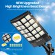 thumbnail image 2 of Farolas solares JWT 16, grandes, 6000 lúmenes, impermeables, paquete de 2, 2 of 7