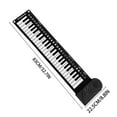 thumbnail image 5 of Portable 49 Keys Flexible Roll Up Piano Electronic Soft Keyboard Piano, 5 of 5