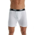 thumbnail image 3 of PUMA Mens 3 Pack 75% Cotton 25% Polyester Boxer Brief, Black, Small, 3 of 4
