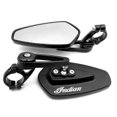 thumbnail image 1 of Motorcycle Handlebar Reflective Rearview Side Mirror For Indian Ftr1200 S Carbon / Rally Chief Vintage Scout Roadmaster Chief, 1 of 4