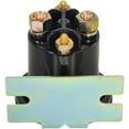 thumbnail image 2 of XYZIL 684-1251-012 JW1-H1950-00-00 12V Solenoid Relay Compatible with Yamaha 2003-Current G22-G29 Gas Golf Cart 684-1271-012 4 Terminal Compatible with Trombetta Power Seal Continuous DC Contactor, 2 of 6