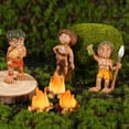 thumbnail image 3 of 10Pcs Miniature Campfire Model Fire Fake Resin Bonfire Model Miniature Decoration, 3 of 8