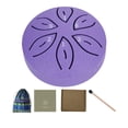 thumbnail image 2 of Xuanheng Mini Tambour à Langue en Acier 3 Pouces 6 Notes Tambour pour Enfants Adultes Éducation Camping, 2 of 8