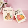 thumbnail image 3 of Tarjetas de felicitación de Pascua, juego de 24 hojas, tarjetas plegables, deseos festivos, tarjetas vintage, 3 of 5