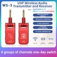 thumbnail image 2 of Sistema de guitarra de 2,4G, receptor transmisor, , 4 canales, enchufe de 6,35mm, 5 horas de funcionamiento, recargable para violín, Yuyangstore transmisor receptor, 2 of 8