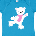 thumbnail image 4 of Inktastic Cute Polar Bear, White Bear, Ice Skating Bear Boys or Girls Baby Bodysuit, 4 of 5