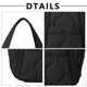 thumbnail image 2 of Bolso tipo cartera informal para mujer, de gran capacidad, acolchado, suave, para compras al aire libre, 2 of 6
