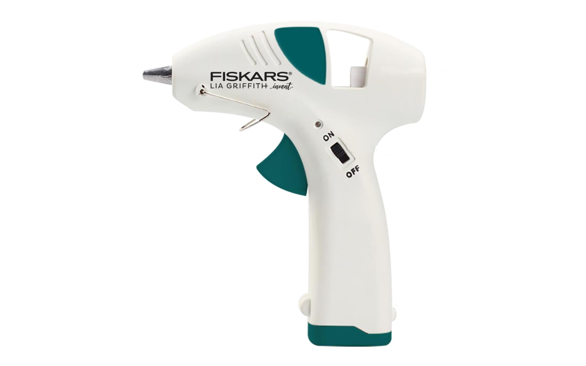 Fiskars Lia Griffith Low Temp Glue GunWhite/Teal
