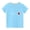 Blue-C, variant on Penkiiy Toddler Kids Boys Girls Fashion Cute Round Neck Print Short Sleeve Top 7-8 Years Blue