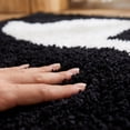 thumbnail image 5 of Gothic Rug Ghost "Boo!" Indoor Halloween Rug 15.8"x23.6", Plush Gothic Cute Fun Halloween Bathroom Rugs Non Slip Kitchen Mat, Halloween Throw Area Rugs for Front Door Indoor Doormat, 5 of 6