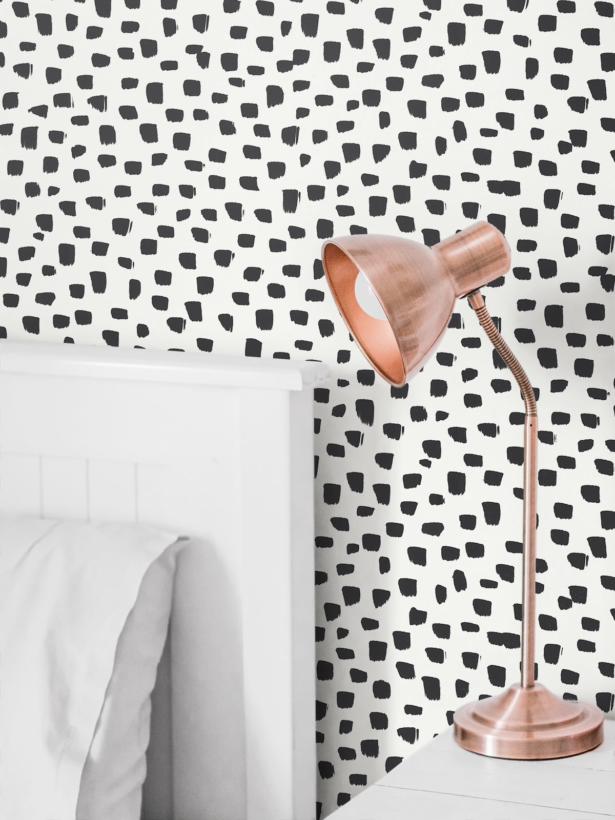 NextWall  Speckled Dot Peel and Stick Wallpaper - 20.5 in. W x 18 ft. L