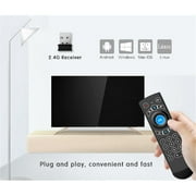 TV Remote Control with Soft for Touch Small Air Mouse Gyroscope G21 Pro Controll