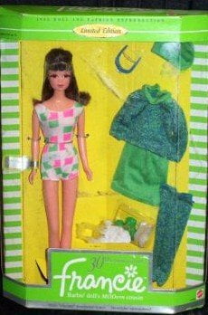 francie barbie doll 30th anniversary