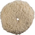 thumbnail image 2 of Meguiars Buffing Pad WRWC8 Soft Buff; Used To Remove Sanding Marks And Severe Defects; Natural Wool; 8 Inch Diameter; Hook And Loop Attachment; Single, 2 of 4