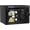 Electronic Lock, variant on General Safe Box with Key Lock, Steel Security Lock Box, 0.23 Cubic Feet, 9.06" W x 6.69" D x 6.69" H, Small Hidden Safe for Cash Jewelry
