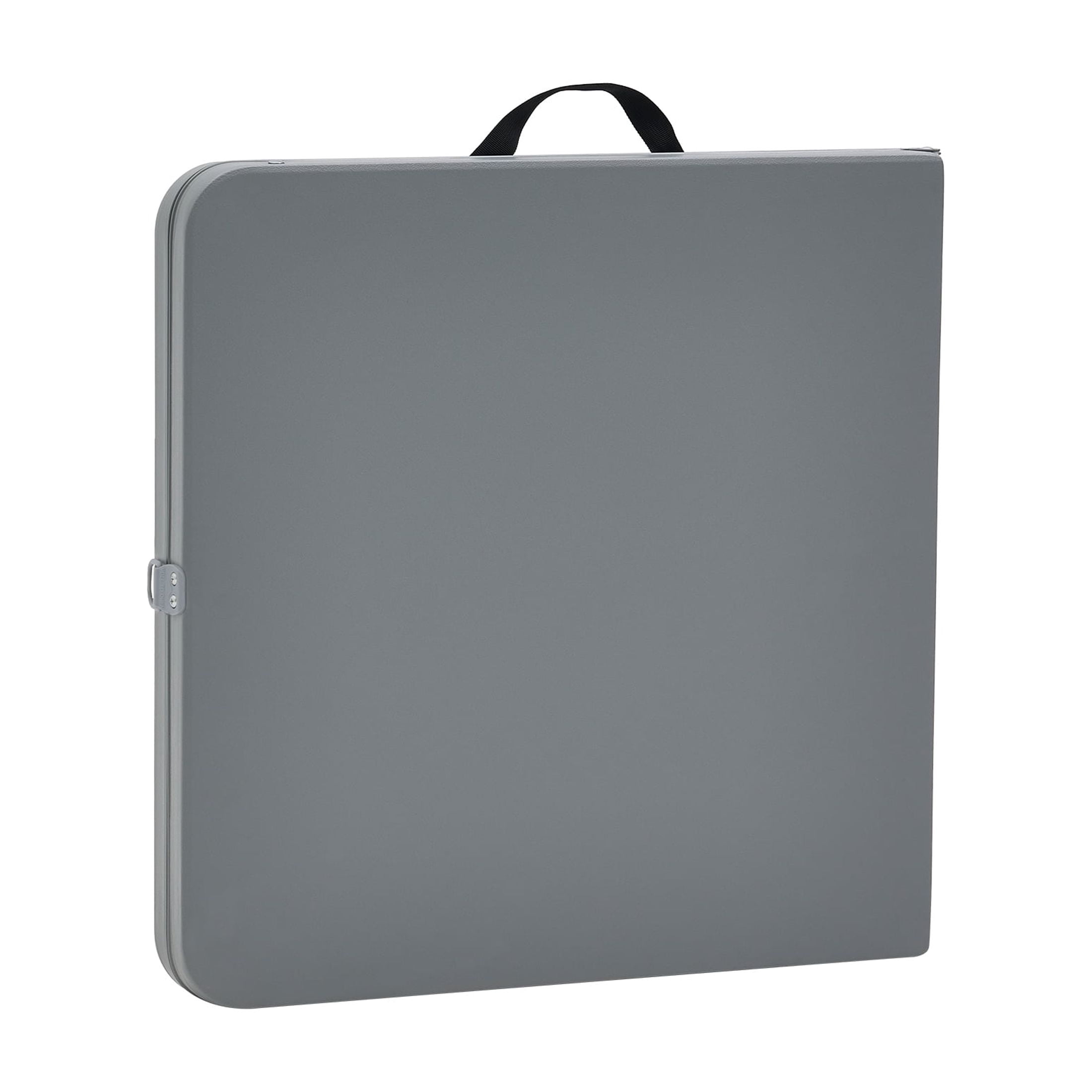 (2 pack) Mainstays 4 ft Adjustable Height Folding Table, Gray