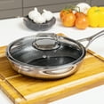thumbnail image 5 of DiamondClad 10-Inch Tempered Glass Lid for Fry Pan Skillet, 5 of 6