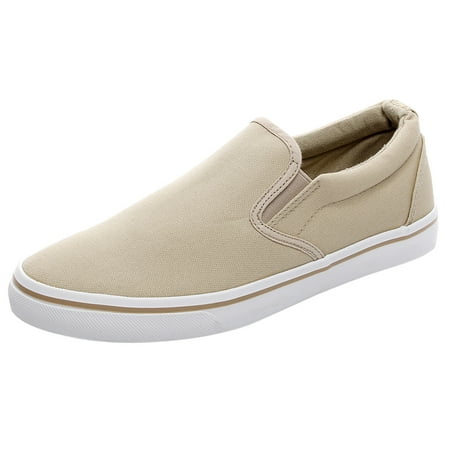 KELINFONG Mens Slip on Sneakers Loafers Shoes Flats Boat Shoes Deck Shoes Casual Fashion Shoes