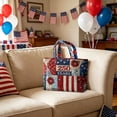 thumbnail image 7 of HomelyJoy 250th Anniversary Quilted Canvas Tote Bag, Patriotic Shoulder Bag for Daily Shopping, Travel and Commuting, 7 of 7