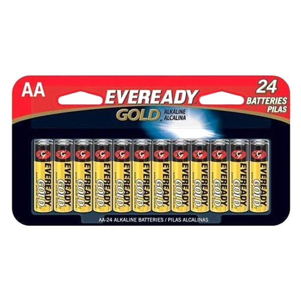 Energizer A91BP24HT Eveready Gold A91 AA Alkaline Batteries
