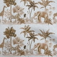 thumbnail image 1 of oneOone Viscose Chiffon Olive Green Fabric Tropical Sewing Craft Projects Fabric Prints By Yard 42 Inch Wide, 1 of 4