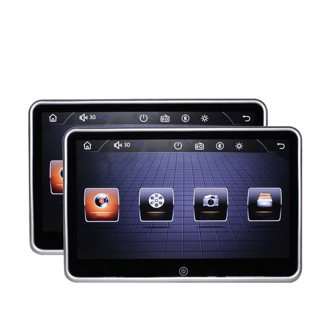 Car Headrest Monitor HD LCD Touch Screen MP5 Car Video Player Multimedia Rear Seat Display FM IR USB TF Link ,Widely Used
