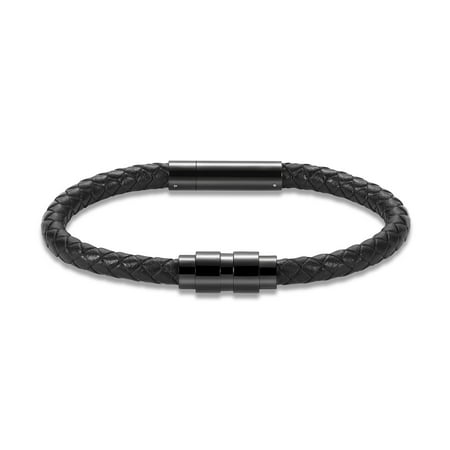Cylinder Cremation Jewelry Urn Bracelet for Ashes for Women Men Genuine Leather Bangle Bracelet Ashes Memorial Keepsake Jewelry