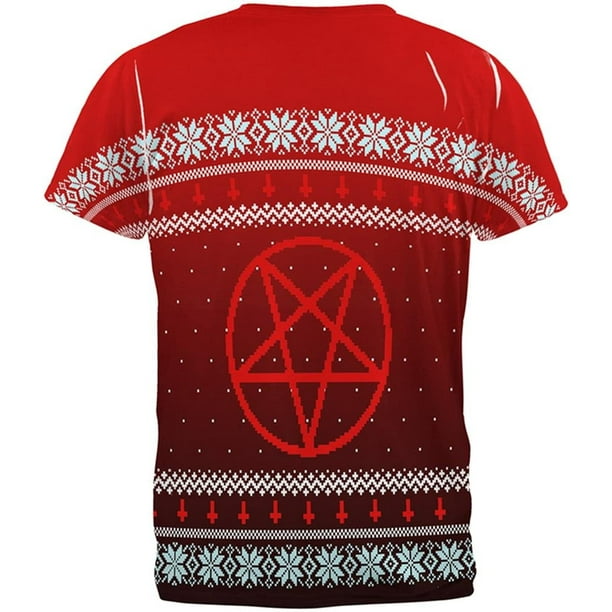 Pentagram christmas sweater sale