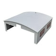 thumbnail image 4 of Bunblic Airfield Hangar Kit Accessories Plane Parking Model W Door High Performance Multifunctional Compatible Sturdy for 1:72 Scale Gray, 4 of 8