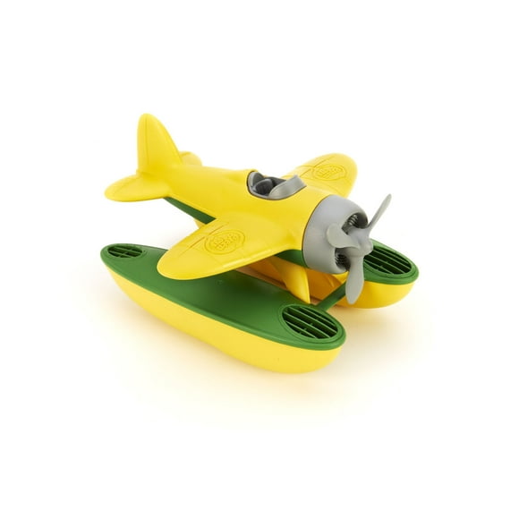 Green Toys Avion de Chasse Jaune CB2