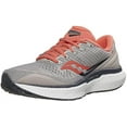 thumbnail image 2 of Women's Saucony Triumph 18 Running Shoe Moonrock/Coral, 2 of 5